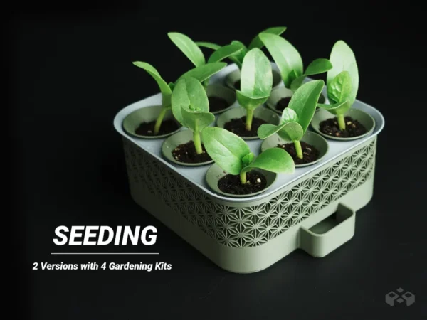 Self Watering Seed Starter with Greenhouse Cover