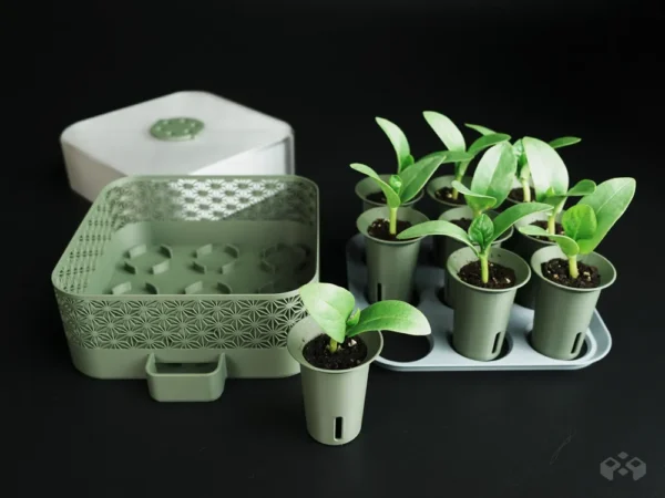 Self Watering Seed Starter with Greenhouse Cover